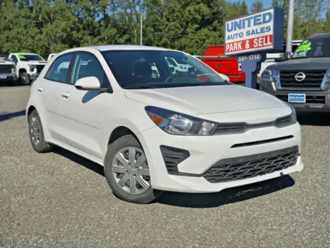 White 2023 Kia Rio S Hatchback 5D for sale in Anchorage, AK