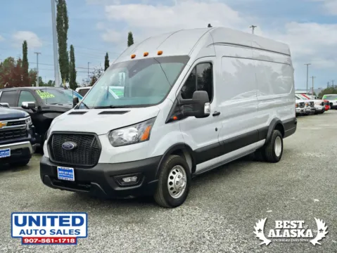 Photos of 2023 Ford Transit 350 HD Cargo Van Extended Length High Roof w/11,000-lb GVWR Van 3D for sale in Anchorage, AK at United Auto Sales