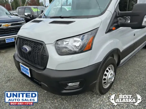 More photos of 2023 Ford Transit 350 HD Cargo Van Extended Length High Roof w/11,000-lb GVWR Van 3D at United Auto Sales, AK