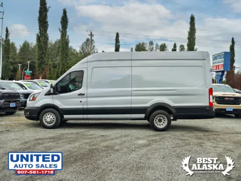 More photos of 2023 Ford Transit 350 HD Cargo Van Extended Length High Roof w/11,000-lb GVWR Van 3D at United Auto Sales, AK