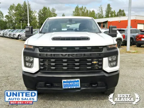 Another view of 2022 Chevrolet Silverado 2500 HD Crew Cab Work Truck Pickup 4D 8 ft for sale in Anchorage, AK at United Auto Sales