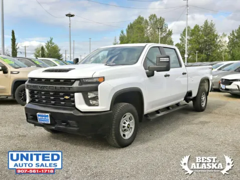 Photos of 2022 Chevrolet Silverado 2500 HD Crew Cab Work Truck Pickup 4D 8 ft for sale in Anchorage, AK at United Auto Sales