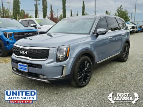 Photos of 2022 Kia Telluride SX Sport Utility 4D for sale in Anchorage, AK at United Auto Sales