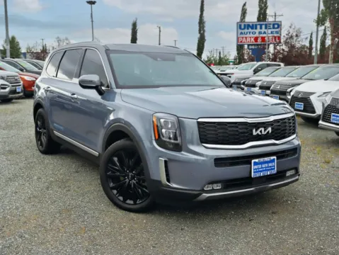 Gray 2022 Kia Telluride SX Sport Utility 4D for sale in Anchorage, AK
