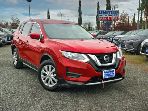 Red 2017 Nissan Rogue S Sport Utility 4D for sale in Anchorage, AK