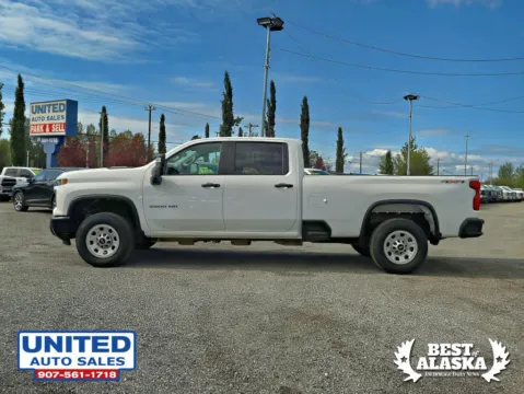 More photos of 2025 Chevrolet Silverado 3500 HD Crew Cab Work Truck Pickup 4D 8 ft at United Auto Sales, AK