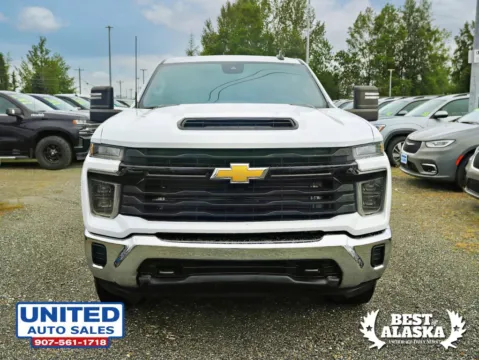 Another view of 2024 Chevrolet Silverado 3500 HD Crew Cab Work Truck Pickup 4D 8 ft for sale in Anchorage, AK at United Auto Sales