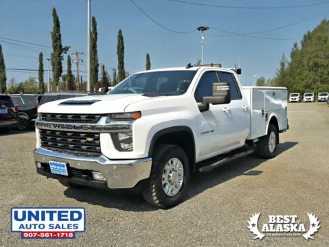Photos of 2022 Chevrolet Silverado 2500 HD Double Cab LT Pickup 4D 8 ft for sale in Anchorage, AK at United Auto Sales