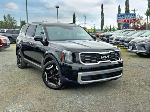 Black 2023 Kia Telluride S Sport Utility 4D for sale in Anchorage, AK