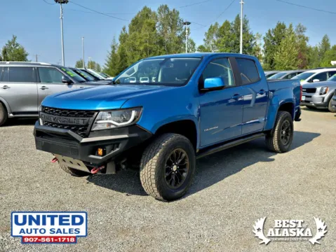 Photos of 2021 Chevrolet Colorado Crew Cab LT Pickup 4D 5 ft for sale in Anchorage, AK at United Auto Sales