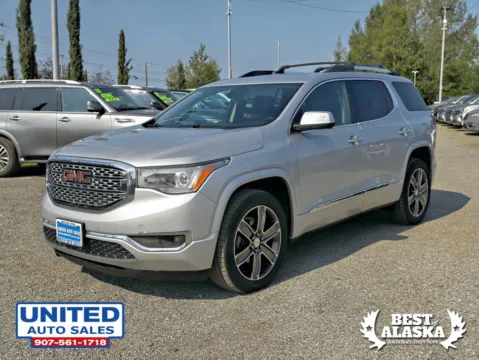 Photos of 2017 GMC Acadia Denali Sport Utility 4D for sale in Anchorage, AK at United Auto Sales