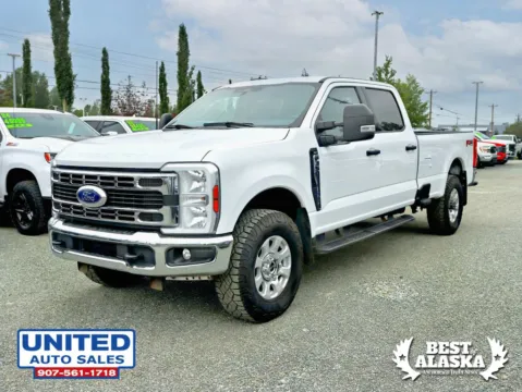 Photos of 2024 Ford F350 Super Duty Crew Cab XLT Pickup 4D 8 ft for sale in Anchorage, AK at United Auto Sales