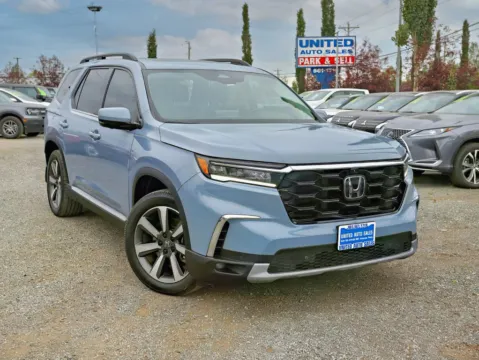 Gray 2024 Honda Pilot Elite Sport Utility 4D for sale in Anchorage, AK