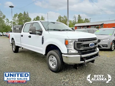Another view of 2022 Ford F250 Super Duty Crew Cab XL Pickup 4D 8 ft for sale in Anchorage, AK at United Auto Sales