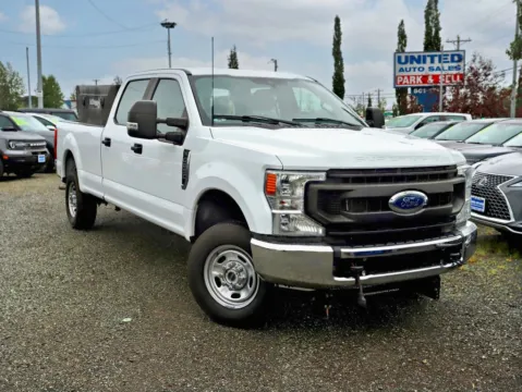 White 2022 Ford F250 Super Duty Crew Cab XL Pickup 4D 8 ft for sale in Anchorage, AK