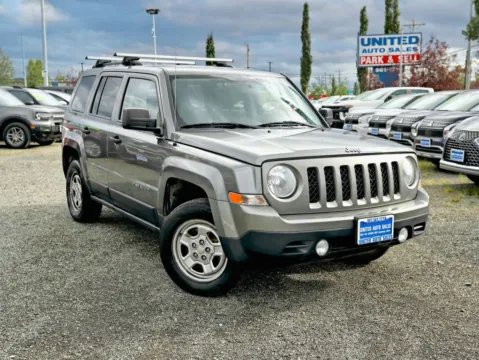 Gray 2013 Jeep Patriot Sport SUV 4D for sale in Anchorage, AK