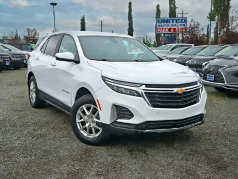 White 2022 Chevrolet Equinox LT Sport Utility 4D for sale in Anchorage, AK