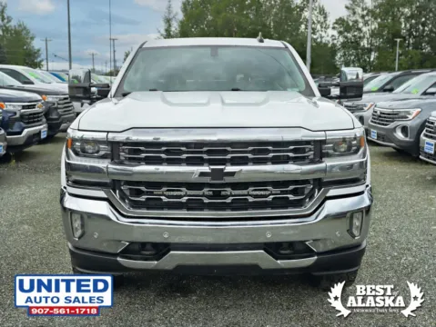 Photos of 2017 Chevrolet Silverado 1500 Crew Cab LTZ Pickup 4D 5 3/4 ft for sale in Anchorage, AK at United Auto Sales