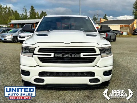 Another view of 2021 Ram 1500 Crew Cab Laramie Pickup 4D 5 1/2 ft for sale in Anchorage, AK at United Auto Sales