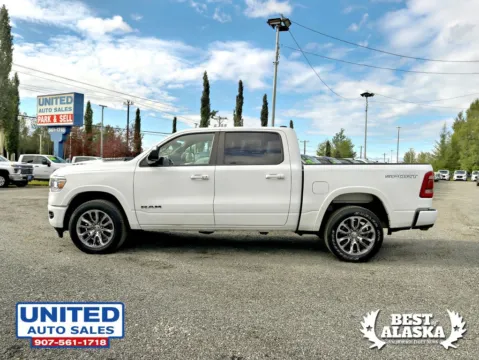 More photos of 2021 Ram 1500 Crew Cab Laramie Pickup 4D 5 1/2 ft at United Auto Sales, AK