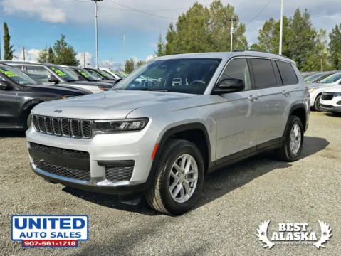 Photos of 2023 Jeep Grand Cherokee L Laredo Sport Utility 4D for sale in Anchorage, AK at United Auto Sales