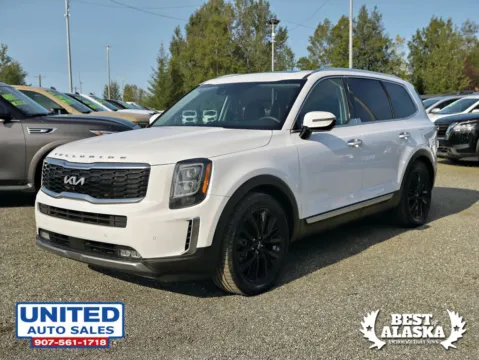 Photos of 2022 Kia Telluride SX Sport Utility 4D for sale in Anchorage, AK at United Auto Sales