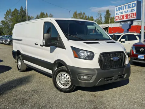 White 2023 Ford Transit 250 Cargo Van Low Roof w/RWB Van 3D for sale in Anchorage, AK