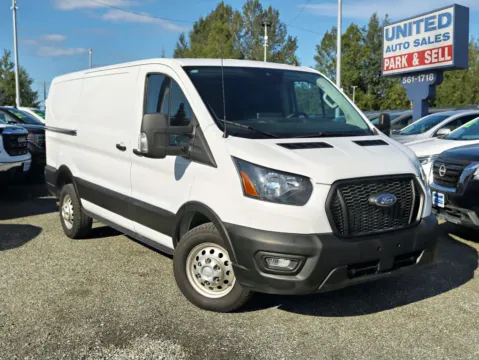 White 2023 Ford Transit 250 Cargo Van Low Roof w/RWB Van 3D for sale in Anchorage, AK