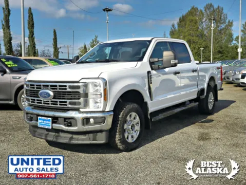 Photos of 2024 Ford F250 Super Duty Crew Cab XLT Pickup 4D 6 3/4 ft for sale in Anchorage, AK at United Auto Sales