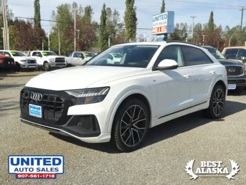 Photos of 2019 Audi Q8 Prestige Sport Utility 4D for sale in Anchorage, AK at United Auto Sales