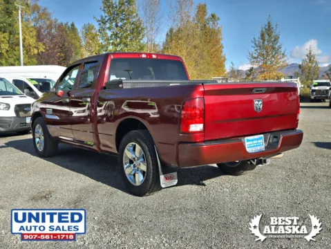 Another view of 2018 Ram 1500 Quad Cab Express Pickup 4D 6 1/3 ft for sale in Anchorage, AK at United Auto Sales