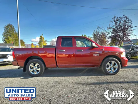 Photos of 2018 Ram 1500 Quad Cab Express Pickup 4D 6 1/3 ft for sale in Anchorage, AK at United Auto Sales