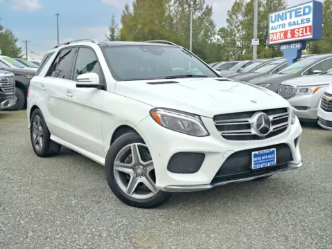 White 2016 Mercedes-Benz GLE 400 4MATIC Sport Utility 4D for sale in Anchorage, AK