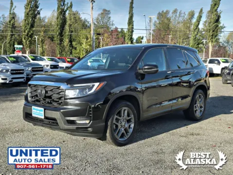 Photos of 2022 Honda Passport EX-L Sport Utility 4D for sale in Anchorage, AK at United Auto Sales