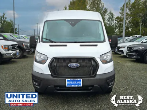 Photos of 2023 Ford Transit 350 Passenger Van XL w/Medium Roof Van 3D for sale in Anchorage, AK at United Auto Sales