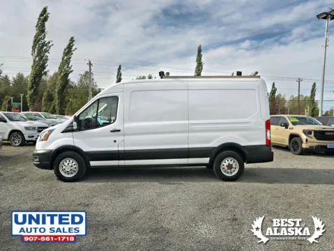 More photos of 2021 Ford Transit 250 Cargo Van Medium Roof w/LWB Van 3D at United Auto Sales, AK
