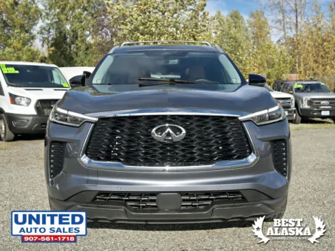 Another view of 2023 INFINITI QX60 SENSORY Sport Utility 4D for sale in Anchorage, AK at United Auto Sales