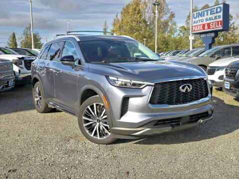 Blue 2023 INFINITI QX60 SENSORY Sport Utility 4D for sale in Anchorage, AK