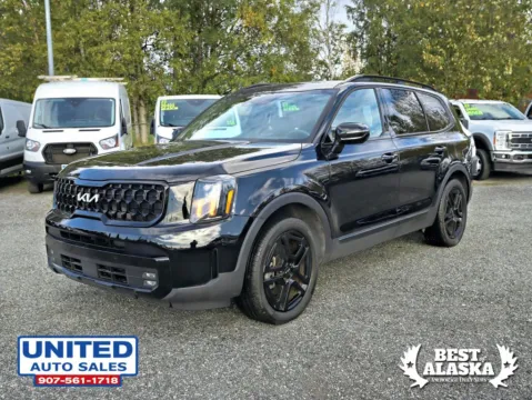 Photos of 2024 Kia Telluride SX-Prestige X-Line Sport Utility 4D for sale in Anchorage, AK at United Auto Sales