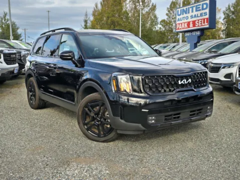 Black 2024 Kia Telluride SX-Prestige X-Line Sport Utility 4D for sale in Anchorage, AK