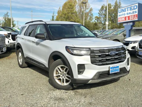 White 2025 Ford Explorer Active Sport Utility 4D for sale in Anchorage, AK