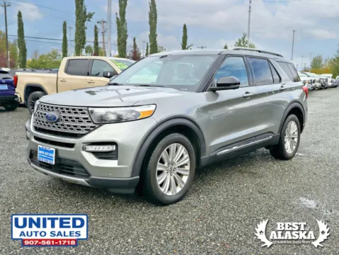 Photos of 2020 Ford Explorer Limited Sport Utility 4D for sale in Anchorage, AK at United Auto Sales