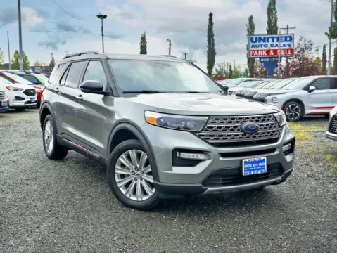 Green 2020 Ford Explorer Limited Sport Utility 4D for sale in Anchorage, AK