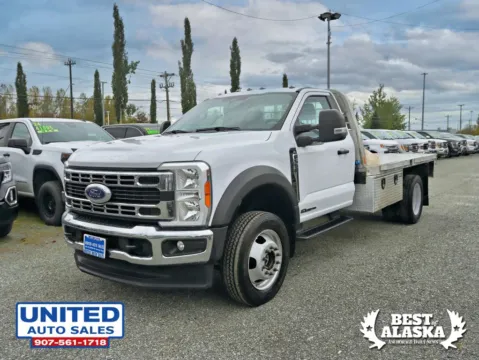 Photos of 2023 Ford F550 Super Duty Regular Cab & Chassis XL Cab & Chassis 2D for sale in Anchorage, AK at United Auto Sales