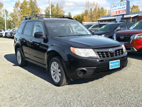 Black 2012 Subaru Forester 2.5X Premium Sport Utility 4D for sale in Anchorage, AK