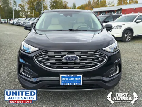 Another view of 2022 Ford Edge SEL Sport Utility 4D for sale in Anchorage, AK at United Auto Sales