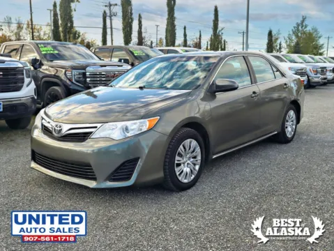 Photos of 2014 Toyota Camry LE Sedan 4D for sale in Anchorage, AK at United Auto Sales