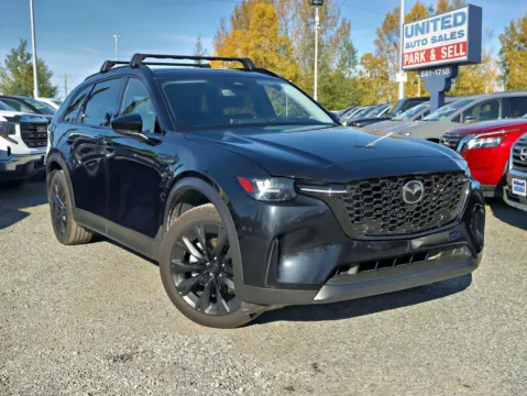 Black 2026 MAZDA CX-90 3.3 Turbo Premium Sport SUV for sale in Anchorage, AK