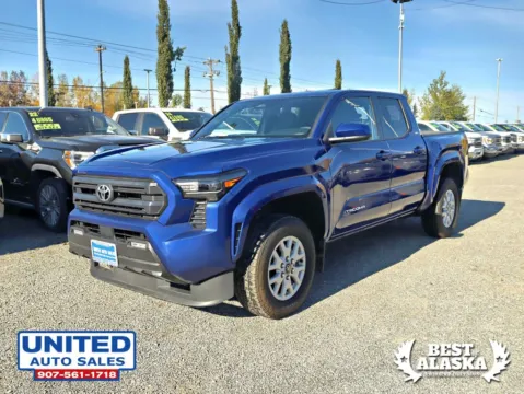 Photos of 2024 Toyota Tacoma Double Cab SR5 Pickup 4D 5 ft for sale in Anchorage, AK at United Auto Sales