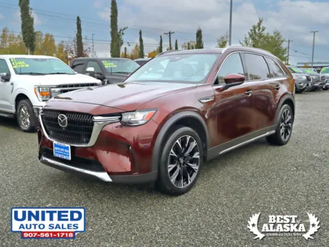 Photos of 2024 MAZDA CX-90 PHEV Premium Plus Sport Utility 4D for sale in Anchorage, AK at United Auto Sales